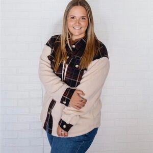 Vanilla Bay Shacket Plus Size NEW!